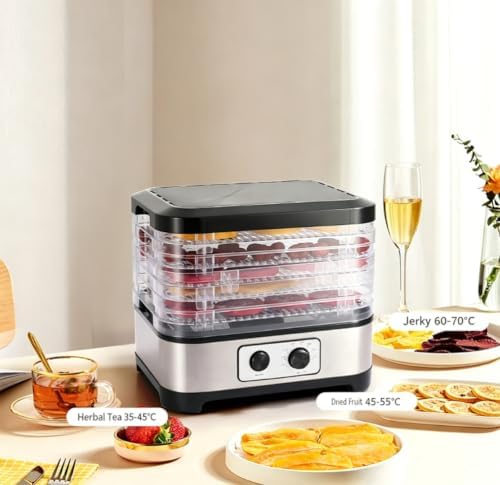 Electric Food Dehydrator, 160W, 5-Tier