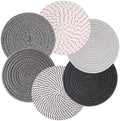 Billbotk 8'' Trivets Hot Dishes, Hot pots and Pans, 6 Heat Resistant