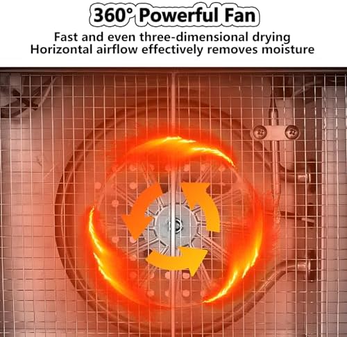 Food Dehydrator Machine, 8-Layer, 30-90℃