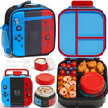 Fimibuke Kids Bento Lunch Box w/ 8.5oz Thermo Food Jar, Insulated