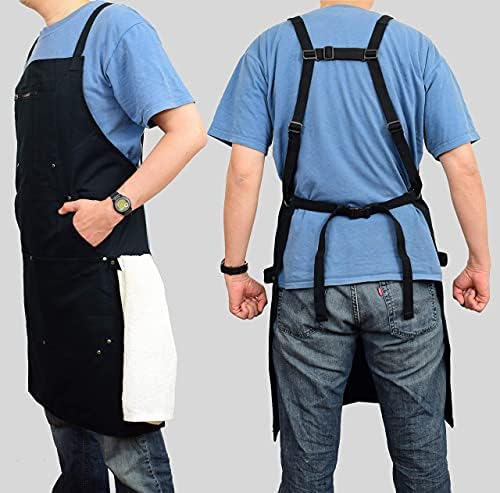 ecoZen Lifestyle Professional Grade Chef Apron for Men - Ideal for