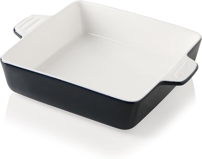 Sweejar Ceramic Baking Dish, 9 x 9 Cake Baking Pan by Sweejarco1949