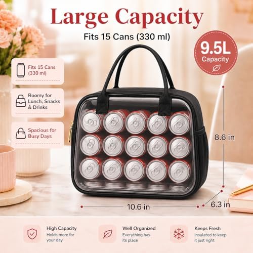 CAMTOP Lunch Box for Women Insulated Lunch Bag Lunchbox Cooler Thermal