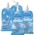 Travel Tube Refillable Condiment Squeeze Bottles - Leak Proof Salad