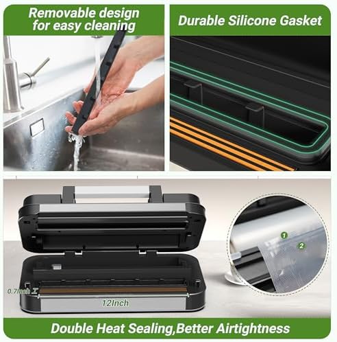 95kPa Vacuum Sealer Machine, Dual Pump