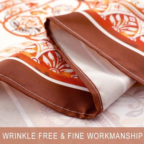 Waterproof Tablecloth Fall Tablecloth, Autumn Rectangle Paisley