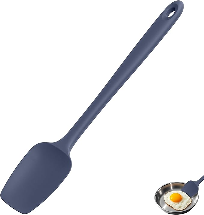 U-Taste Extra-Long 600ºF Heat Resistant Spatula Spoon: 14" Silicone Spoonula by U-Taste