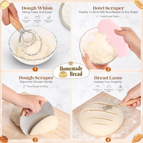 Complete Sourdough Starter Kit with Tools