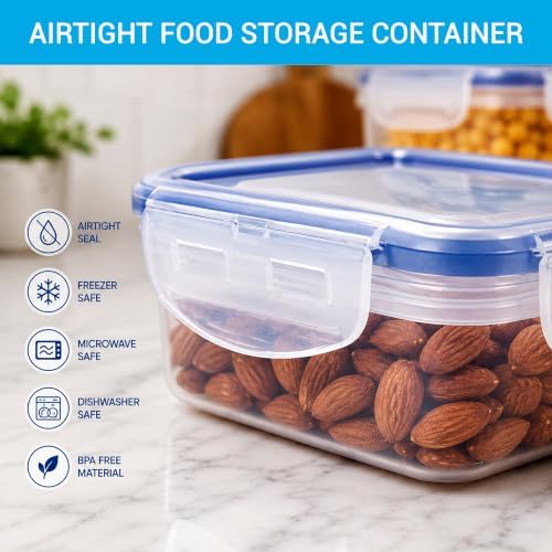 LOCK & LOCK Rectangular Food Container, 9.6-Cup