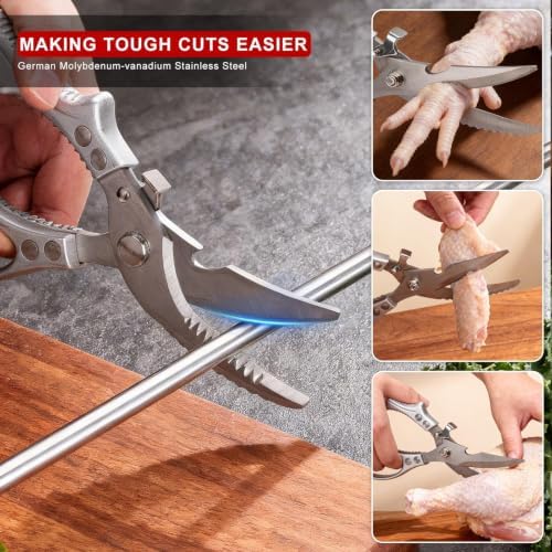 Kitchen Scissors for Food,Heavy Duty Poultry Shears