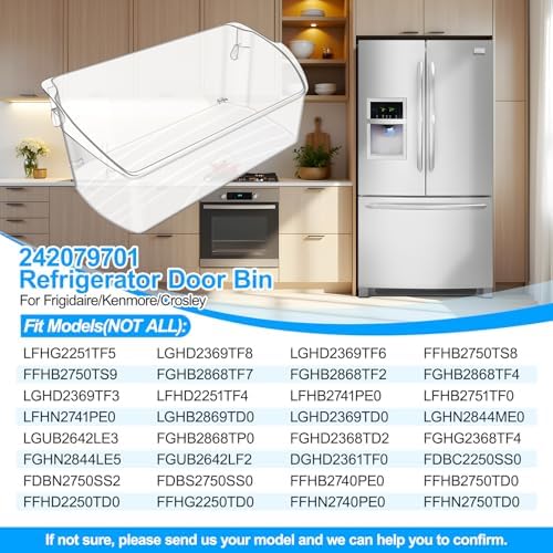 242079701 Refrigerator Door Bin for Frigidaire Kenmore Refrigerator