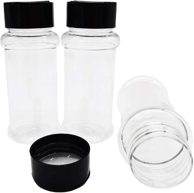 OJYUDD 16 Pack 3.4oz/100ml Plastic Spice Bottles Set, Empty Seasoning Containers - Image 6