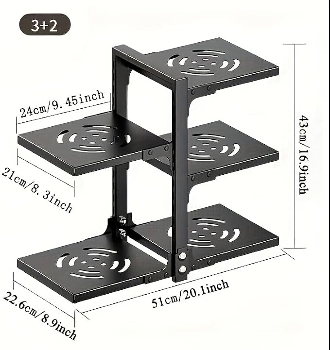 adjustable Pot and Pan Organizer - Image 3