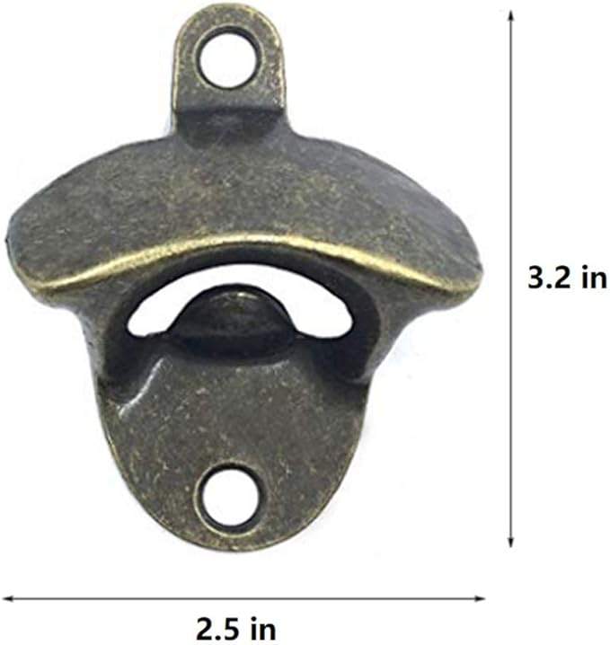 ANSLYQA 20 Pack Bottle Opener Wall Mounted, Vintage Beer Bottle Opener - Image 4