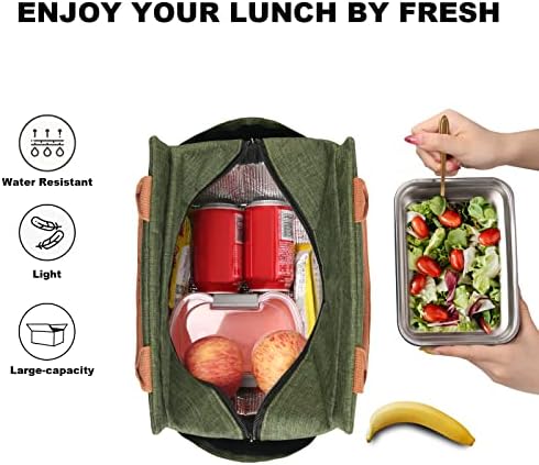 Joymee Lunch Box for Women Reusable Leakproof Insulated Lunch