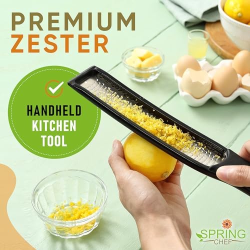 Spring Chef Stainless Steel Swivel & Julienne Vegetable Peelers &