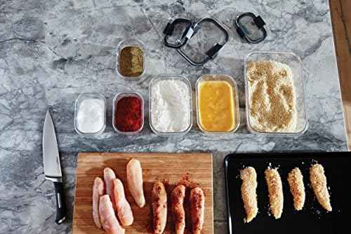 Rubbermaid Brilliance Food Storage Containers with Airtight Lids