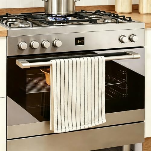 Striped Kitchen Towels for Family: Decorative Classic