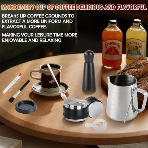 Coffee Tamper Set 24 PCS, Espresso Accessories Barista Kit,with 51mm