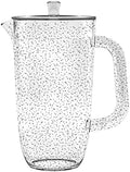 Abode Homewares Bubble Acrylic 100 oz Pitcher with Lid and Handle