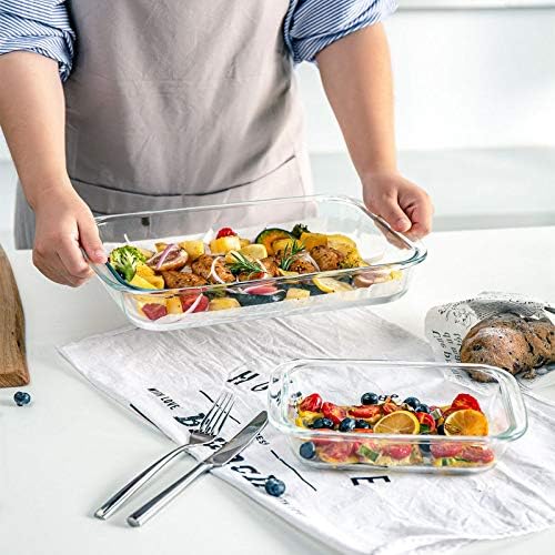 8-Piece Deep Glass Baking Dish Set - Image 7