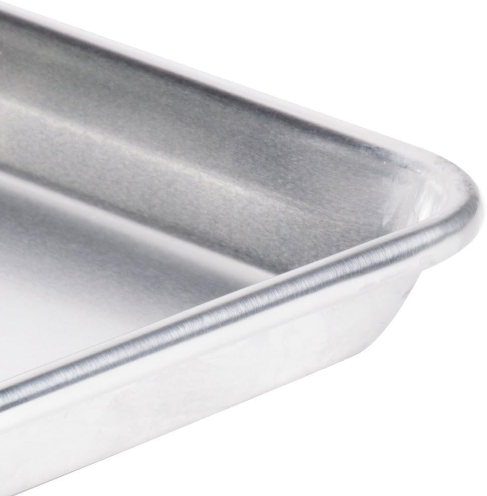 TrueCraftware- Half Size Aluminum Sheet Pan 18" x 13" Baking Sheets