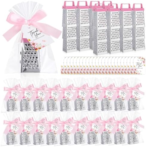Maxdot 24 Set Employees Appreciation Gift Mini Cheese Graters with