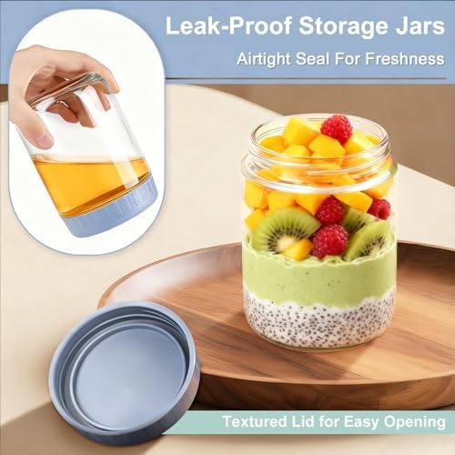 9-Pack 16 oz Wide Mouth Mason Jars with Lids