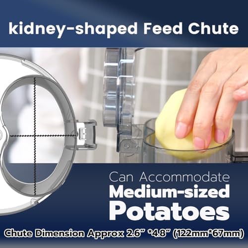 14-Cup Food Processor with French Fry Cutter, Grey