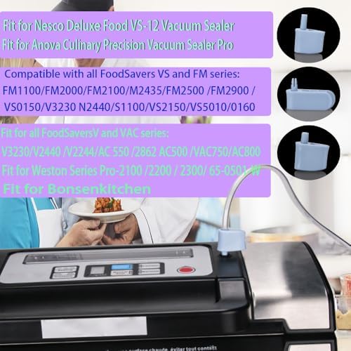 wine plugs Compatible with Deluxe Food VS-12 Vacuum Sealer,attachment