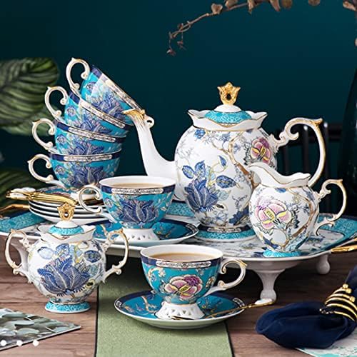 ACMLIFE Porcelain Creamer Set for Coffee Cup Set, 10.6 oz Bone China
