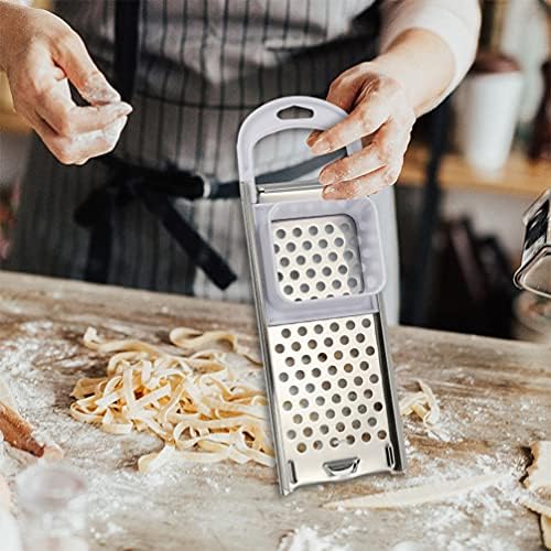 2pcs Stainless Steel Dough Scrapers for Noodle and Dough Ball Making