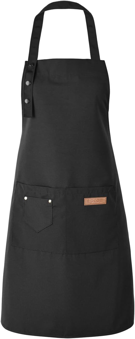 Tosewever Art Aprons for Women Painting Pottery Baking, Mens Buckle Straps - Image 3