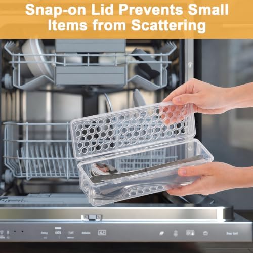 Dishwasher Basket for Small Items, Silverware Utensil Cutlery Holder