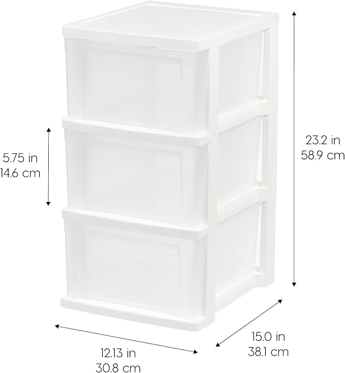 IRIS USA Plastic Drawer Storage Organizer, - Image 2
