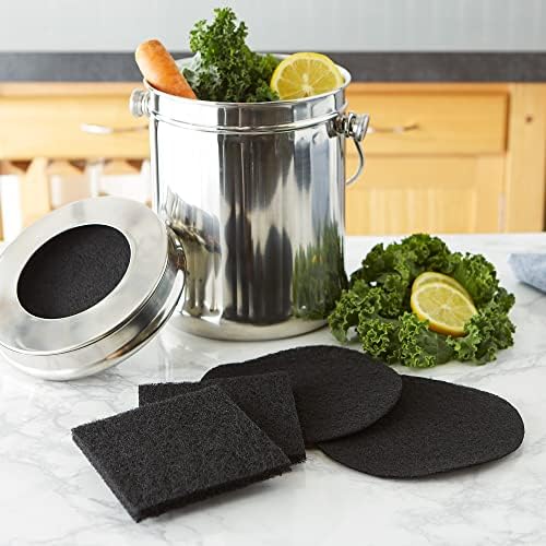 RSVP International 2-Piece Charcoal Compost Bin Filter Set