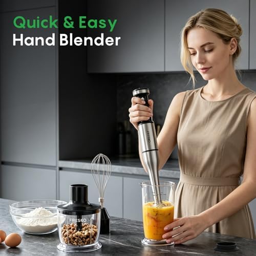 FRESKO Immersion Blenders Handheld, Variable Speed Trigger