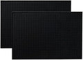 BARsics PVC Bar Service Mat for Cocktail Bartender 18x12 inches