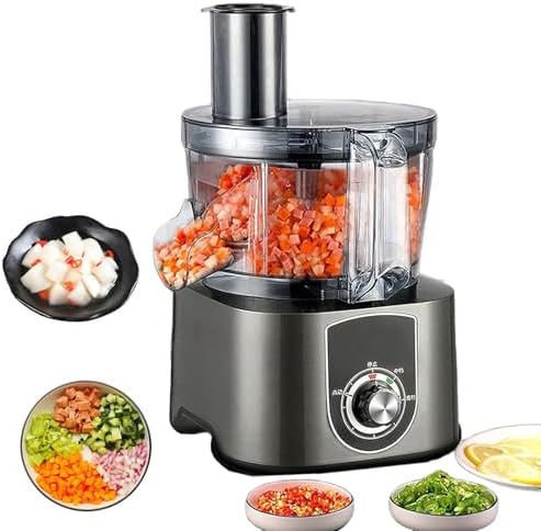 600 W Electric Vegetable Dicer Shredder, Commercial Food Processor for