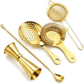 Homestia 5 Pcs Cocktail Strainer Set, Stainless Steel Bar Tools Set