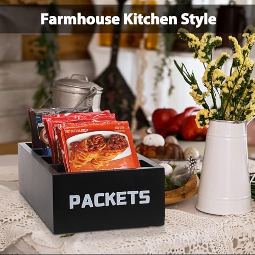 BSTKEY Seasoning Packet Organizer, Food Packet Storage Organizer with