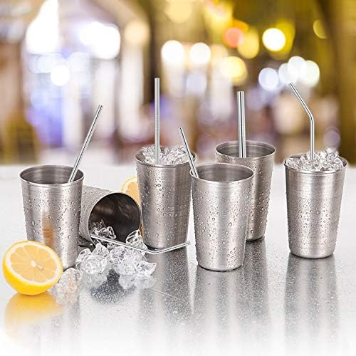 Hypermotion Stainless Steel Straw, Food Grade Reusable Metal Drinking