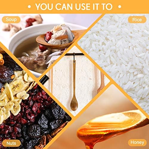 2 Pieces 16.5 Inch Wooden Mixing Spoon with Long Handle Non Stick