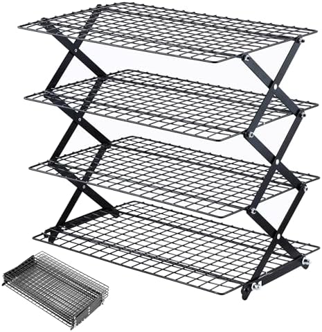 Pleafind 2/3/4-Tier Collapsible Cooling Rack