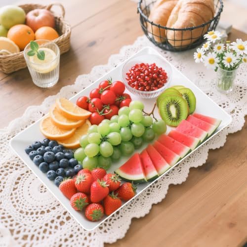 6-Pack Serving Tray in 3 Sizes, Serving Platter, Trays for Serving