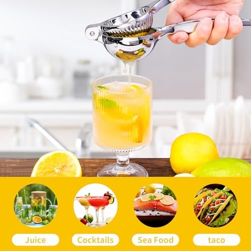 Rekix Lemon Squeezer, 8.7" Manual Citrus Juicer