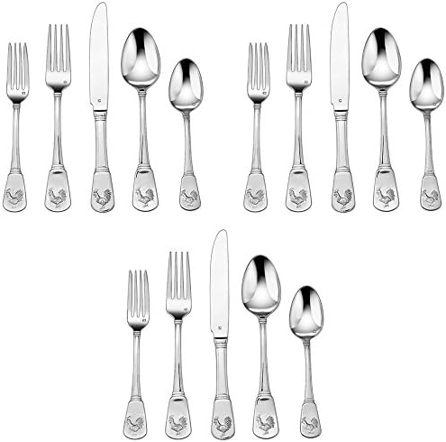 Cuisinart CFE-01-FR20 60-Piece Stainless Steel Flatware Set – French