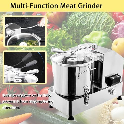 Stainless Steel Electric Vegetable Chopper, 1800W, 6L
