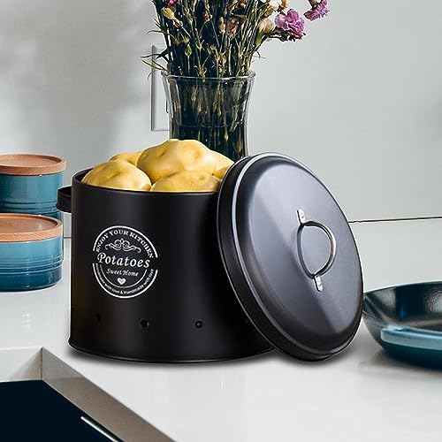 Potato, Onion & Garlic Kitchen Storage Canisters, Kitchen Vegetable