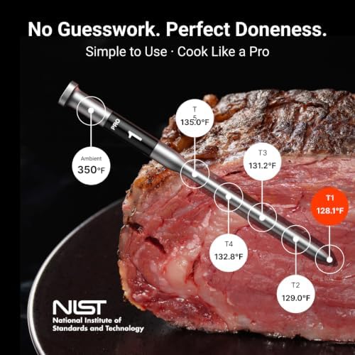 ThermoMaven 3000FT Wireless Meat Thermometer, 2 Probes